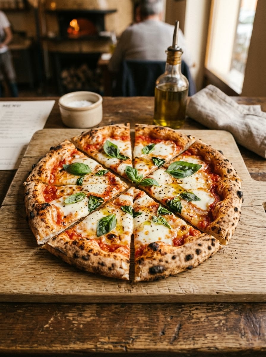 Pizze del forno a legna